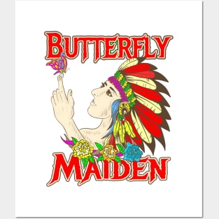 Butterfly Maiden / Polik-mana Posters and Art